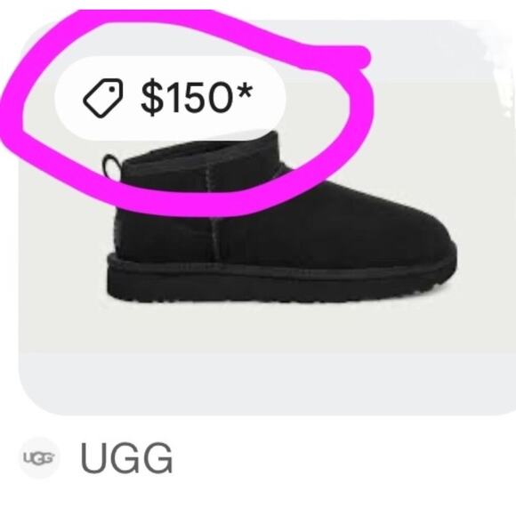 UGG® Womems Black Classic Ultra Mini Snow/Winter Boots | NEW/ NIB!! - Picture 8 of 16